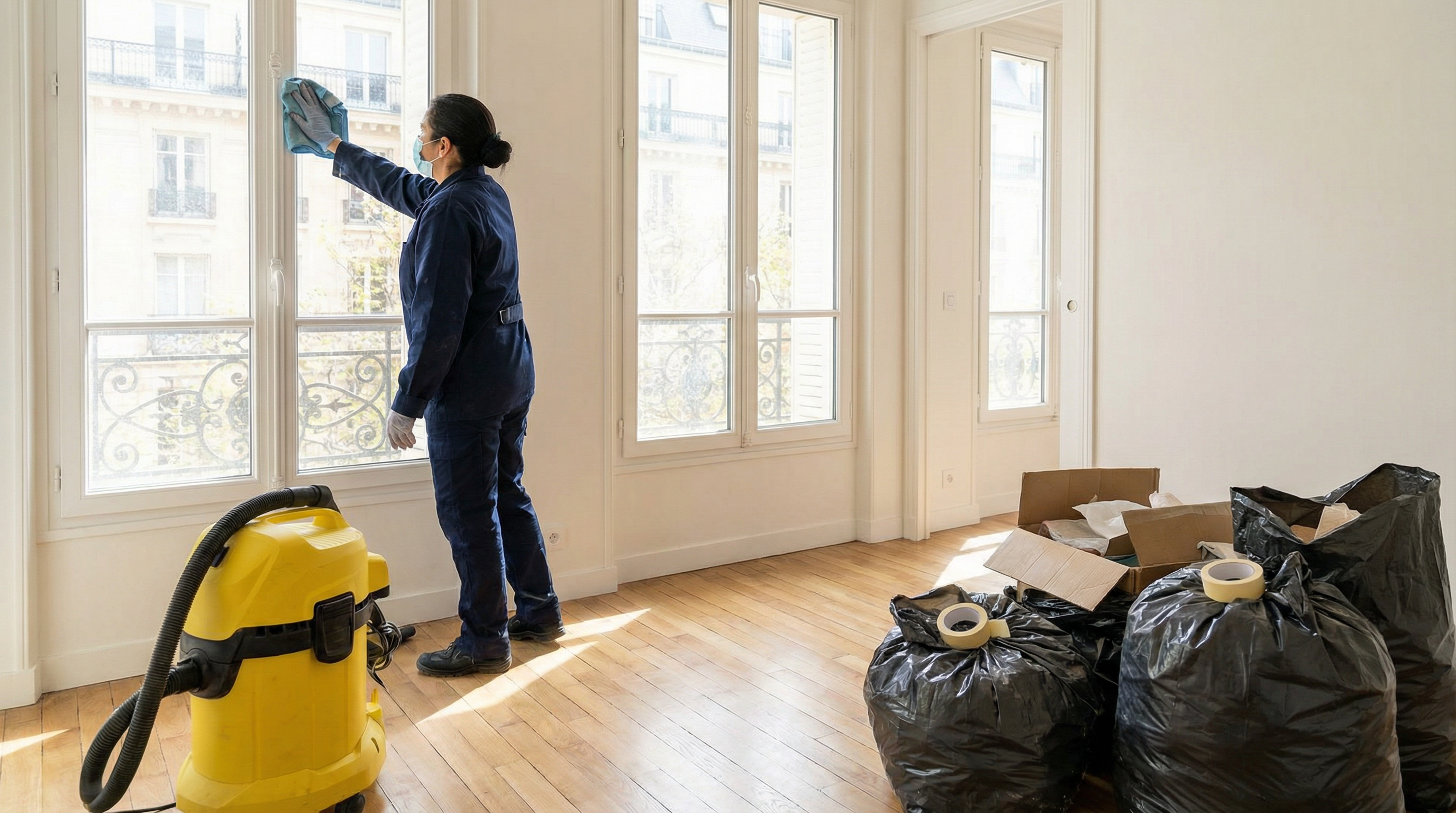 Nettoyage fin de chantier dans le 92