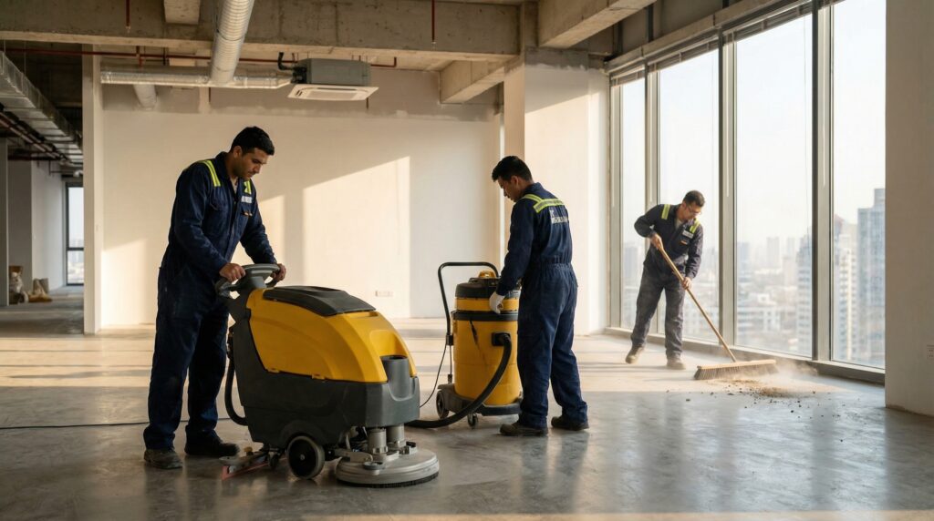 Nettoyage professionnel - fin-chantier