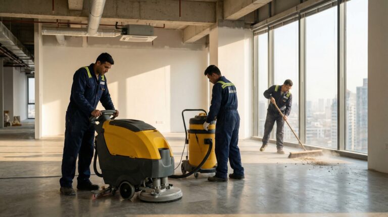 Nettoyage professionnel - fin-chantier